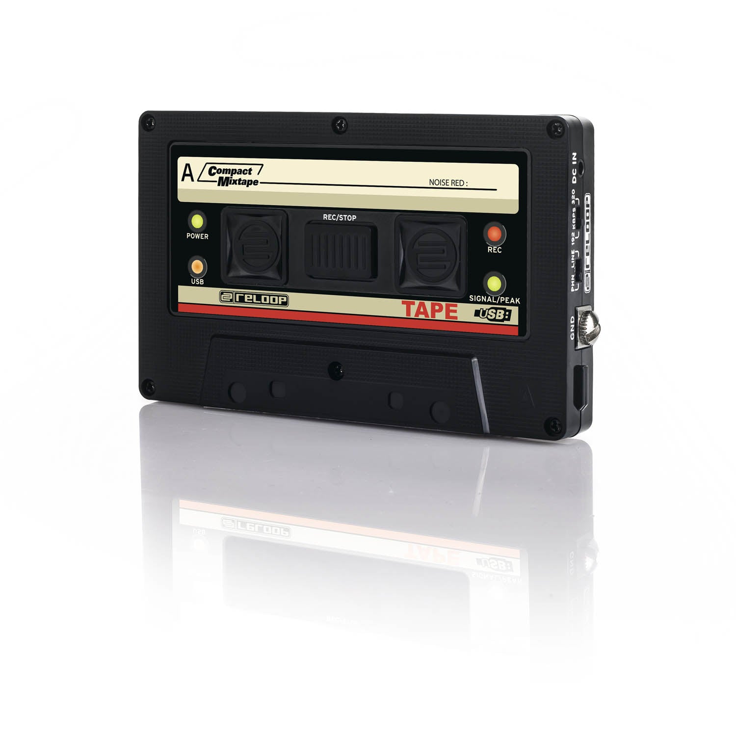 Reloop TAPE USB Mixtape Recorder With Retro Tape Look - Hollywood DJ