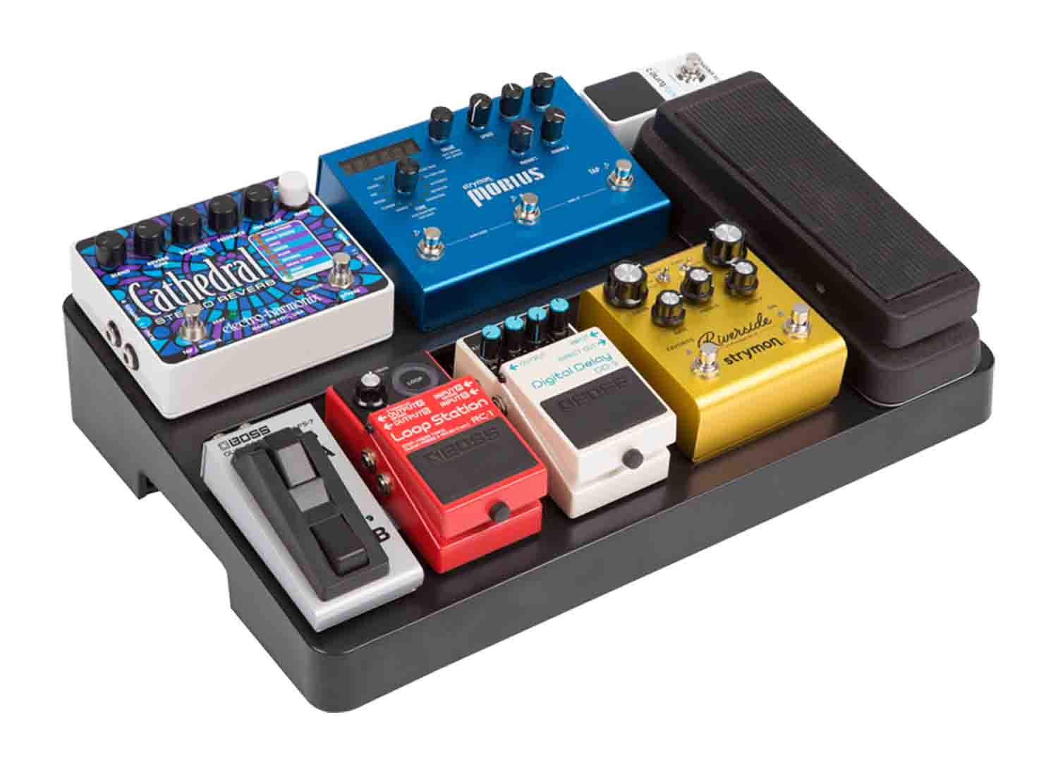 SKB Cases 1SKB-PB1712 Injection Molded Non-Powered Pedal Board - Hollywood DJ