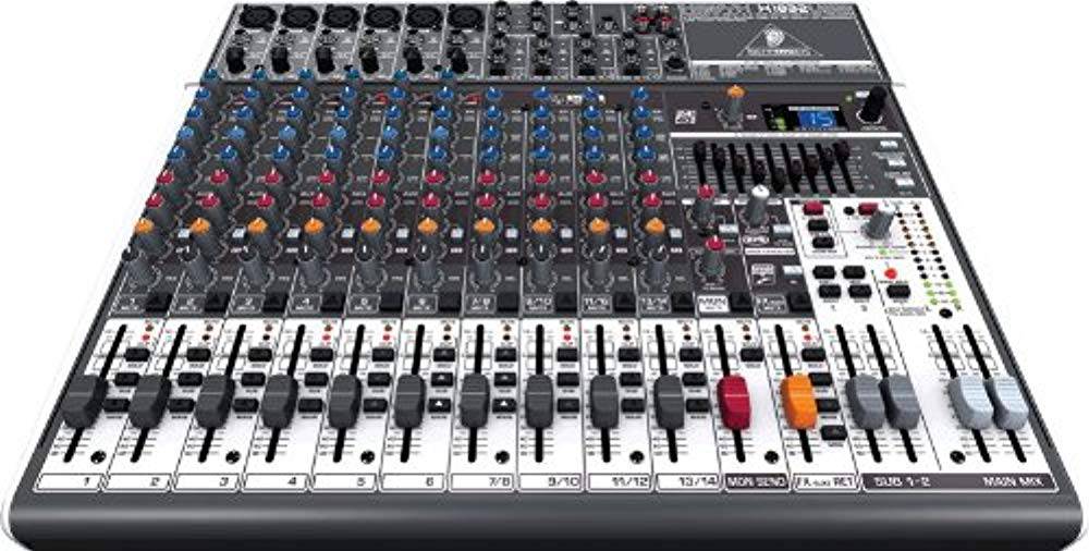 Behringer X1832USB, 16-Input 2/2-Bus Mixer - Hollywood DJ