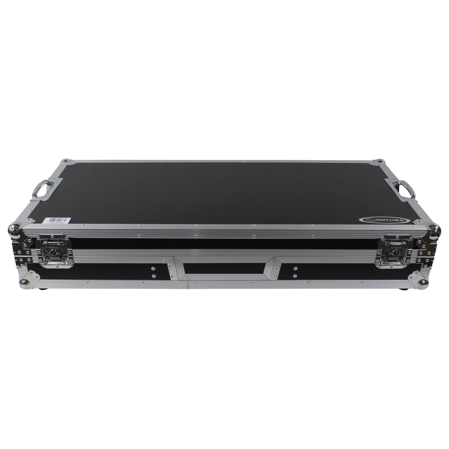 Open Box: Odyssey FZGSLBM12WR 12" Two Battle Position Turntables Flight Coffin Case with Wheels and Glide Platform - Hollywood DJ