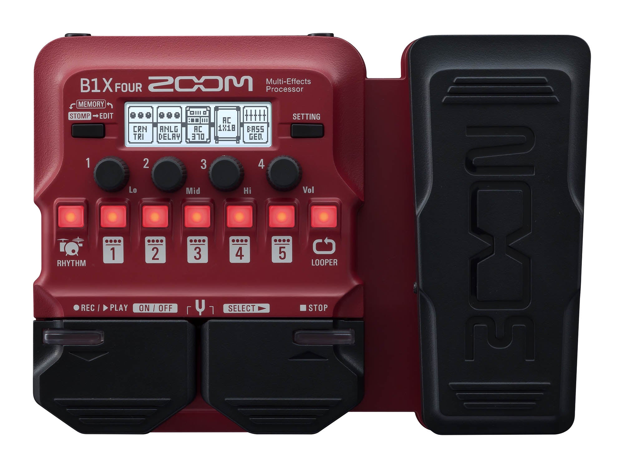 Open Box: Zoom B1X FOUR Bass Multi-Effects Pedal - Hollywood DJ