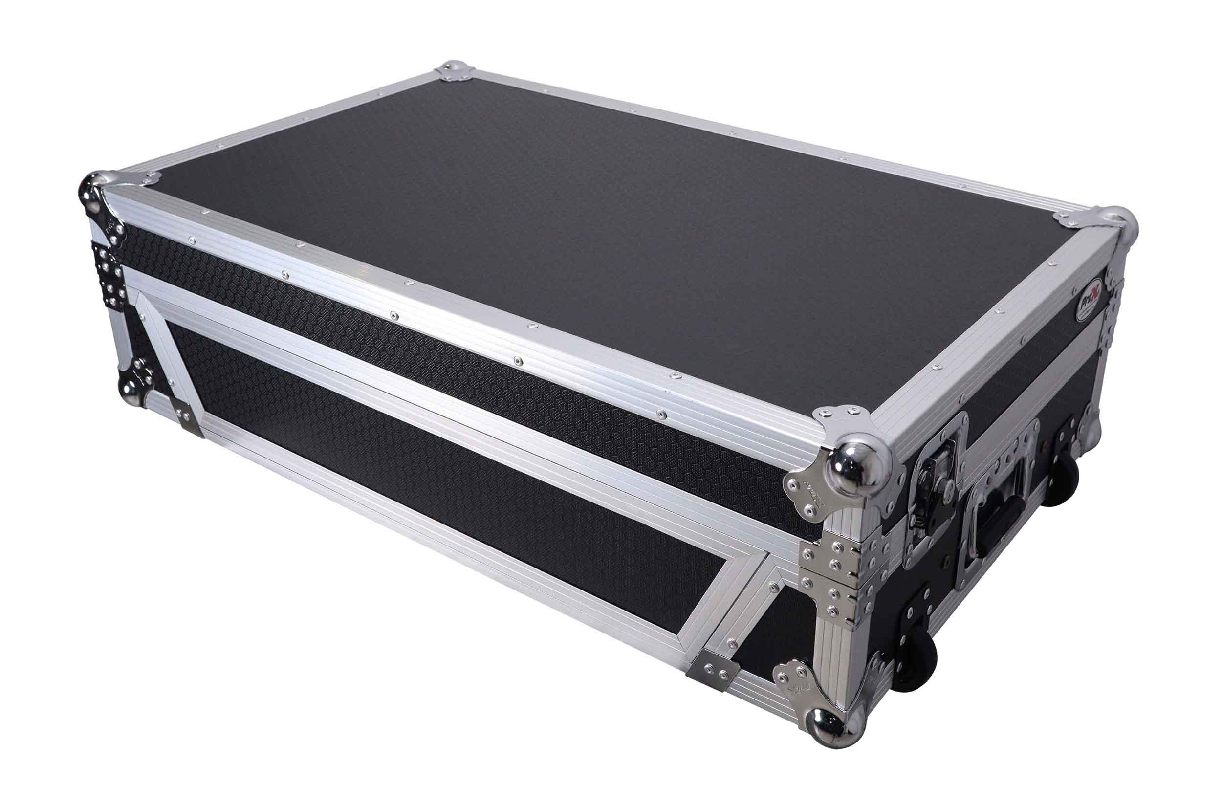 ProX XS-RANEFOUR WLT ATA Flight Style Road Case for RANE Four DJ Controller with Laptop Shelf - Hollywood DJ