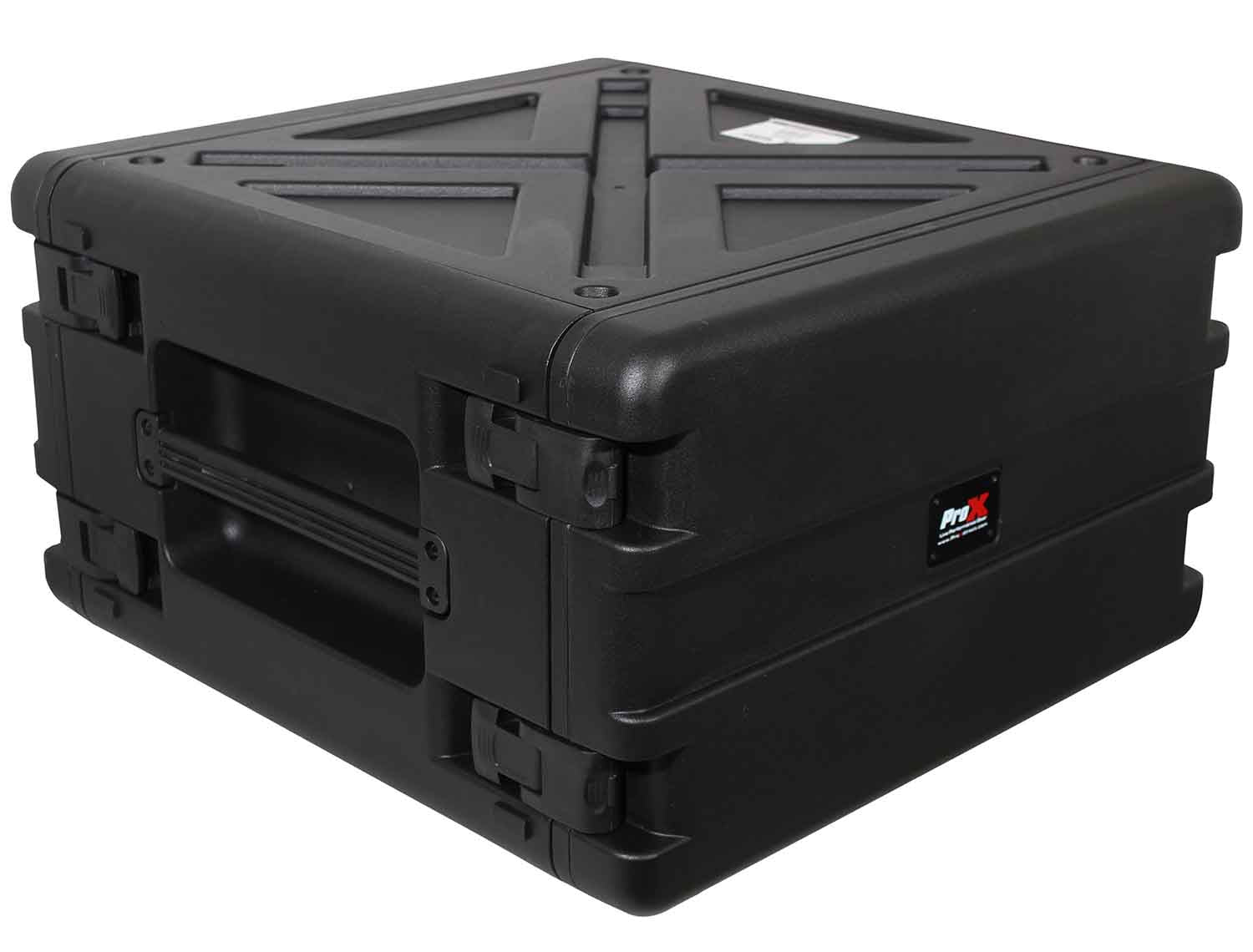 ProX XM-6U VaultX 6U Rack Air-tight, Water-Sealed ABS Case - Hollywood DJ