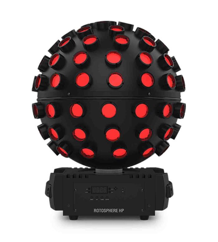 Chauvet Rotosphere LED mirror ball effect light vs a real disco ball