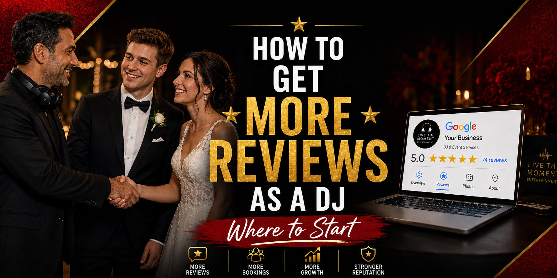 How to get more reviews as a DJ 