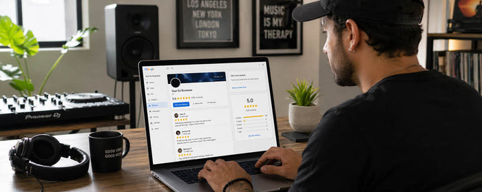 Google Reviews setup for DJ's