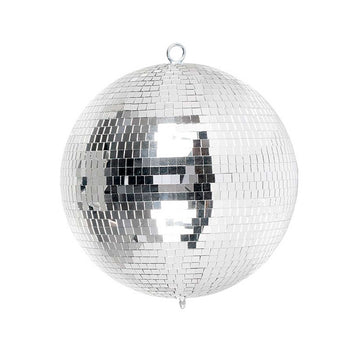 How do disco balls work - a glass mirror ball reflecting light into dots