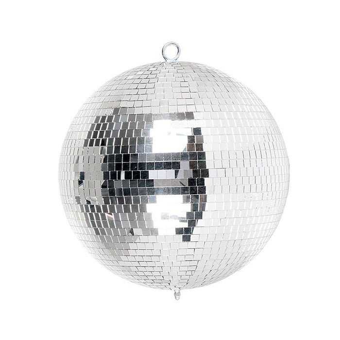 How do disco balls work - a glass mirror ball reflecting light into dots