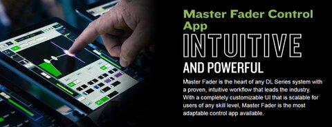 Mackie Master Fader Control App