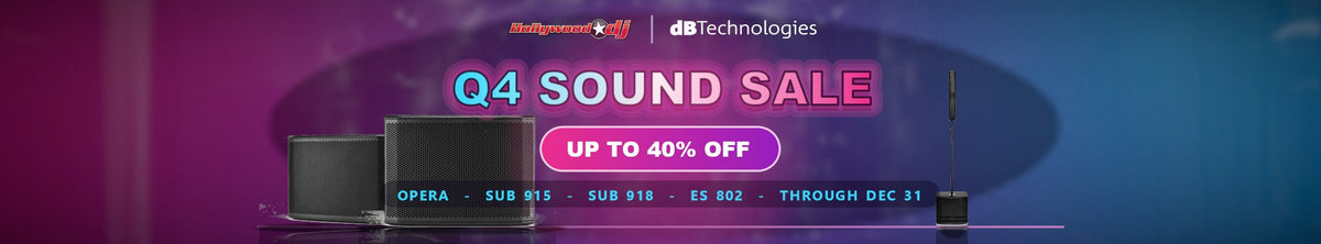 dB Technologies Q4 Sound Sale