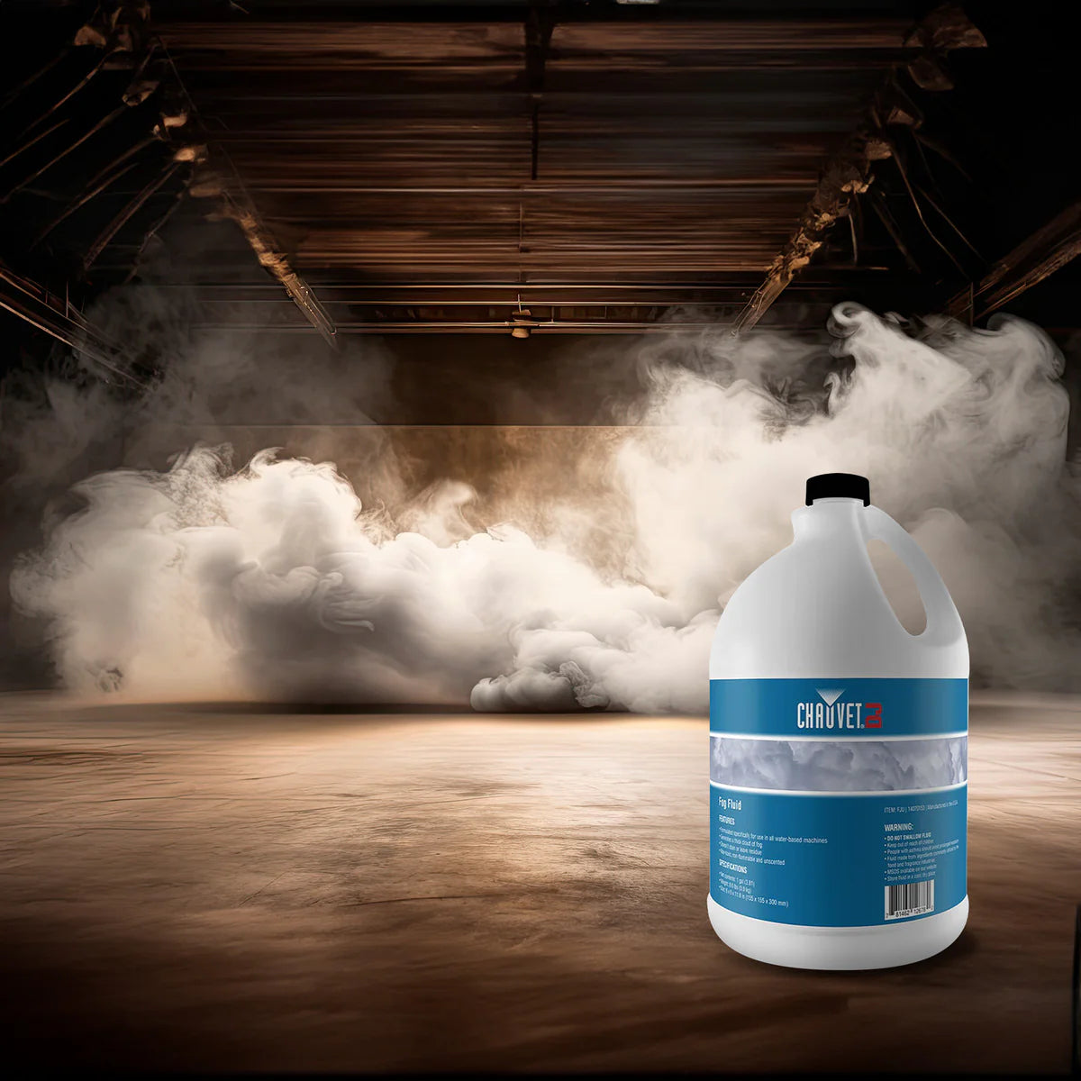 Fog Juice, Haze Juice, Snow Fluid, Bubble Fluid, Confetti Refill
