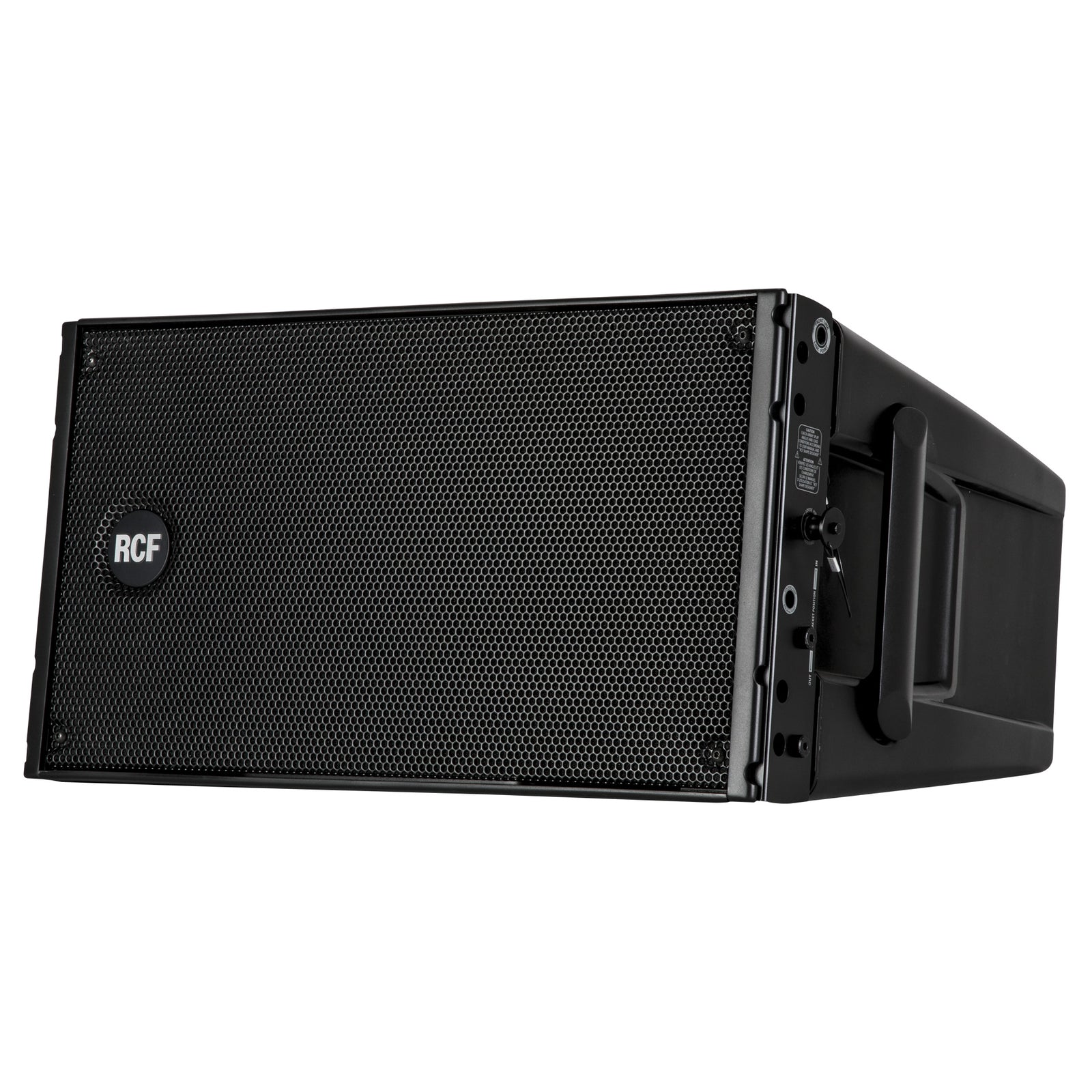 RCF HDL10-A Active Line Array Module, left side view - Hollywood DJ