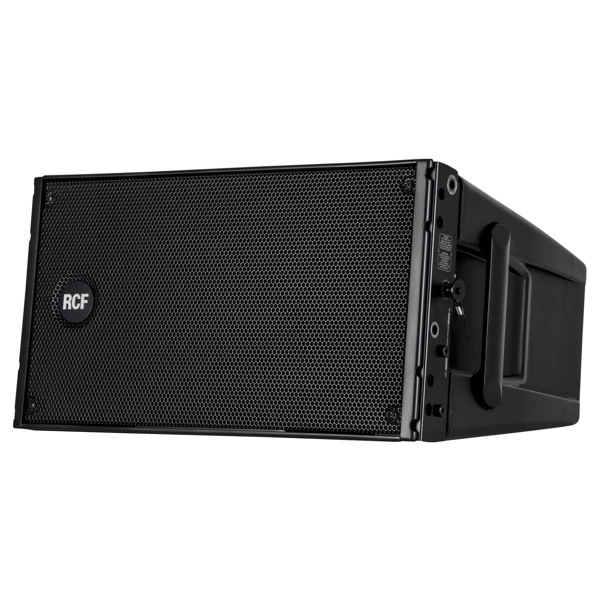 RCF HDL10-A Active Line Array Module, left side view - Hollywood DJ