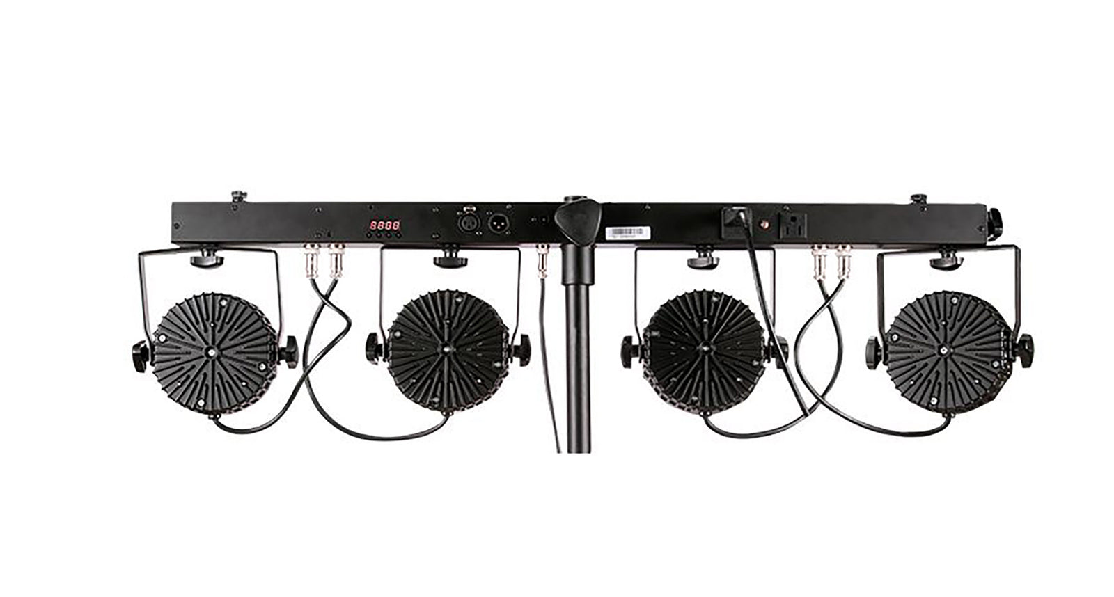 ADJ Starbar Wash System with LED PARs, Stand, Footswitch Controller, and Bag by ADJ