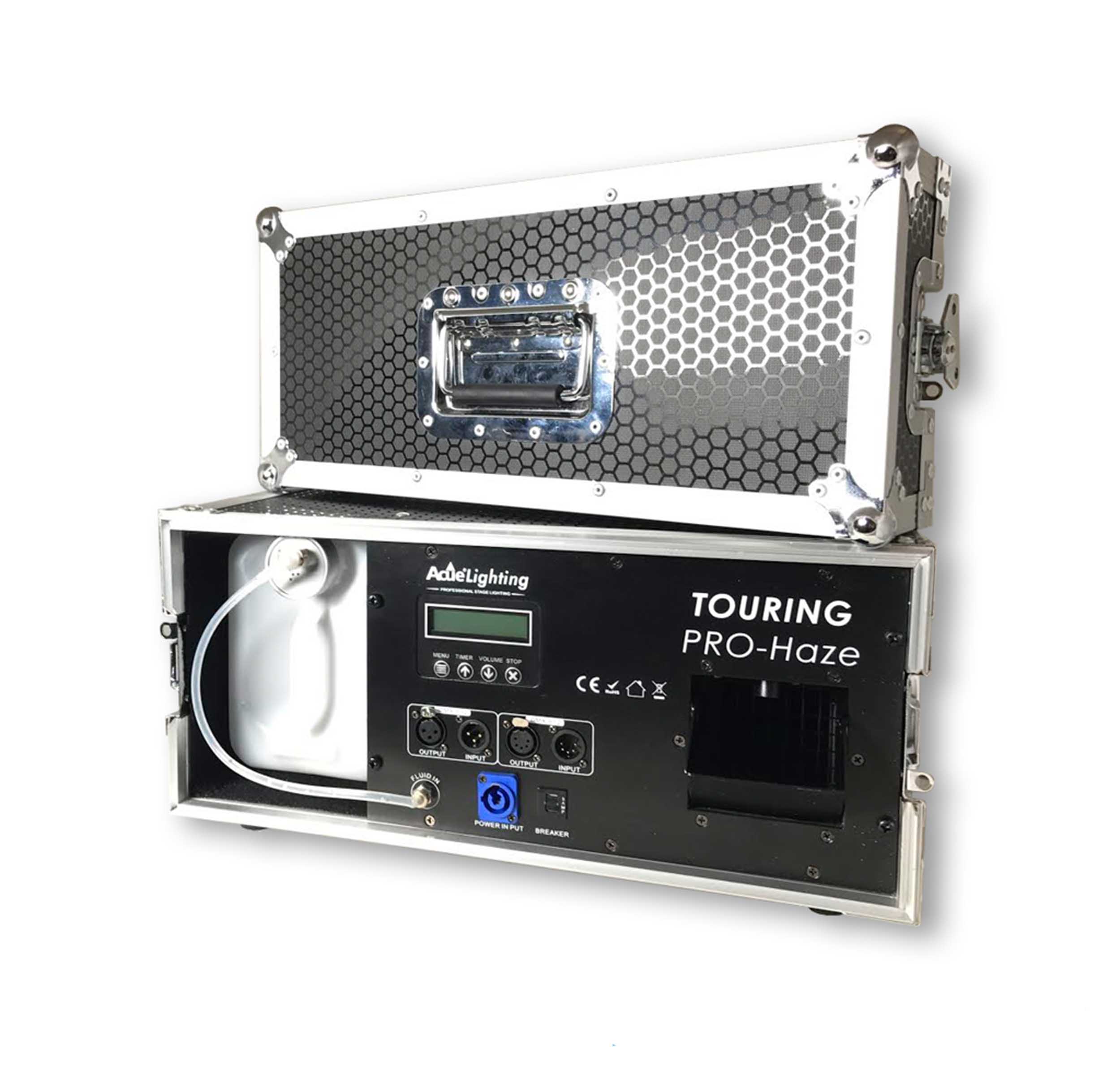 Acue Lighting Touring Haze, 1000-Watt heating core Haze Machine with Flight Case by Acue Lighting
