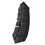RCF HDL10-A modules flown in a line array hang - Hollywood DJ