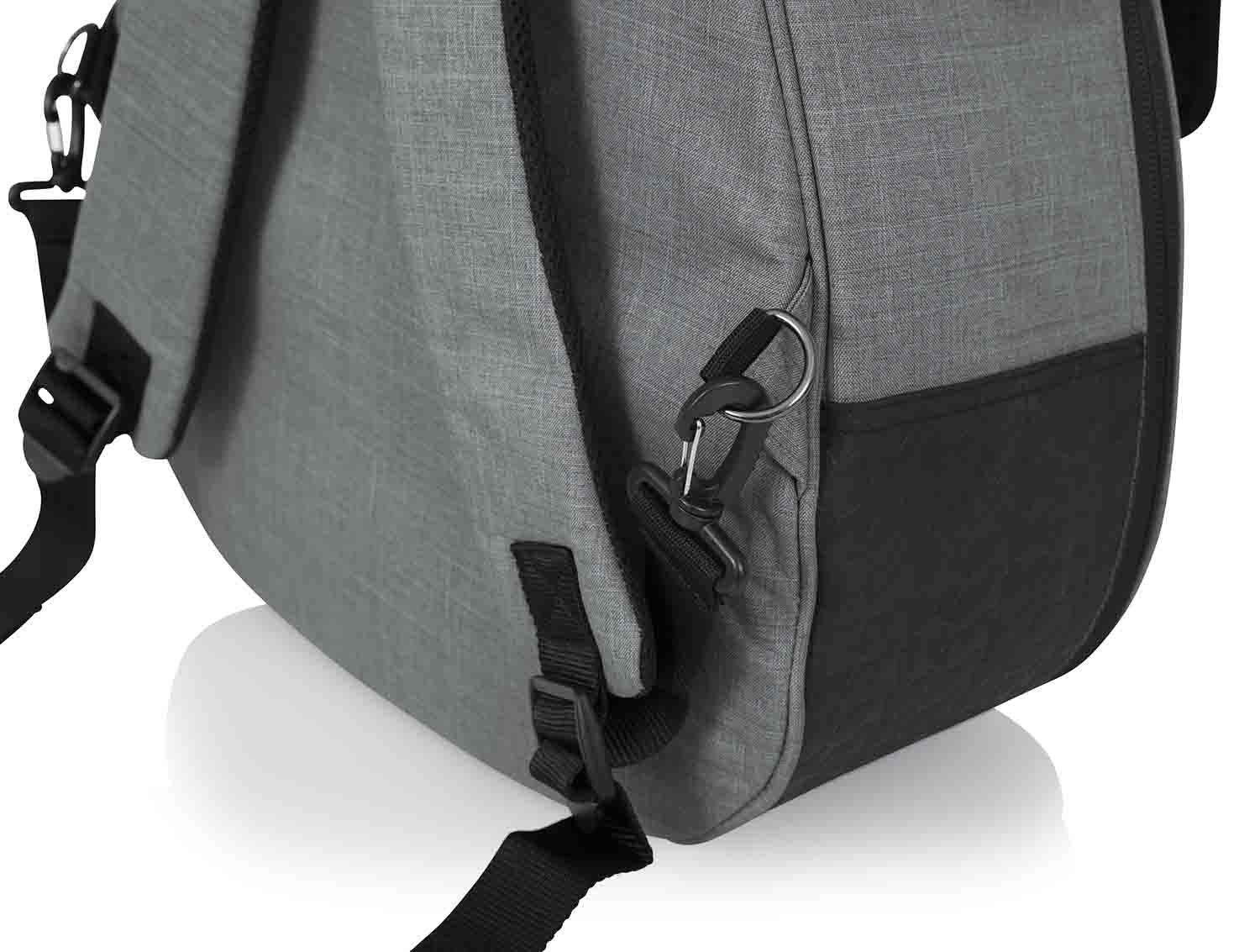 Gator Cases GT-ACOUSTIC-GRY Transit Series Acoustic Guitar Gig Bag with Light Grey Exterior by Gator Cases