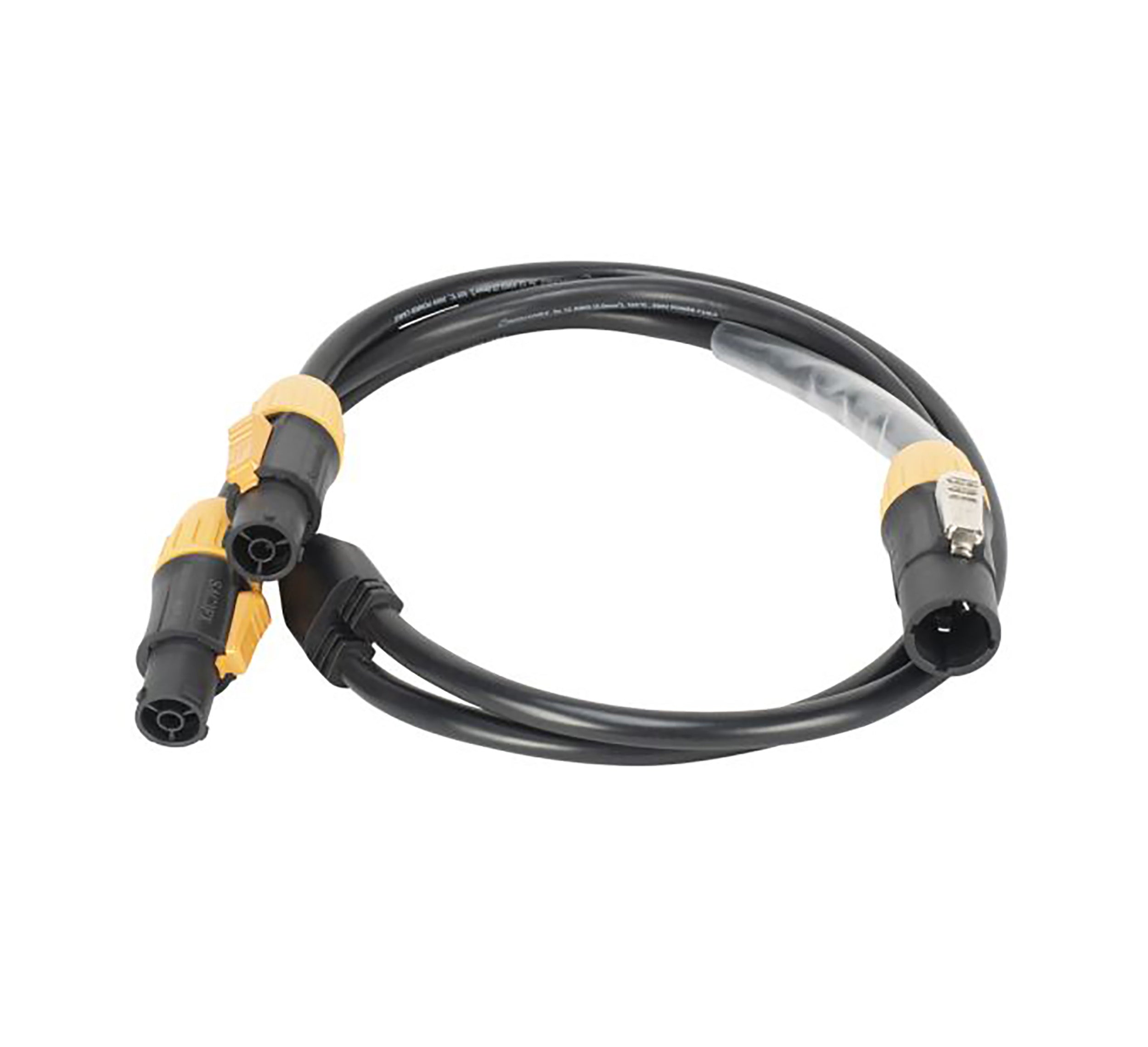 Elation POWER 2FER-IP, IP65 Locking Power Splitter Cord - 12AWG