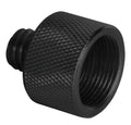 On Stage MA-100B, 3/8 Inches Male to 5/8 Inches Female Mic Screw Adapter - Black by OnStage