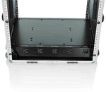 Gator Cases GRR-10PL-US, 10U Powered Rolling Rack Case by Gator Cases