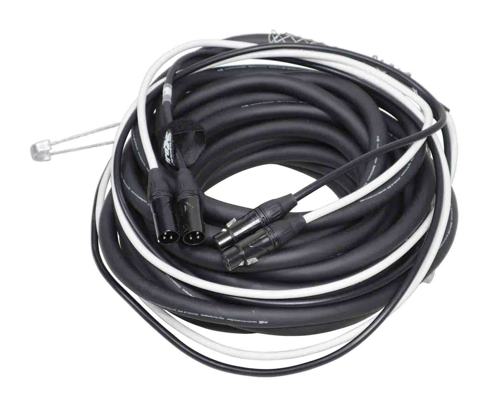 ProX XC-DXLR50 Balanced Dual XLR-M to Dual XLR-F High Performance Audio Cable - 50 Feet by ProX Cases