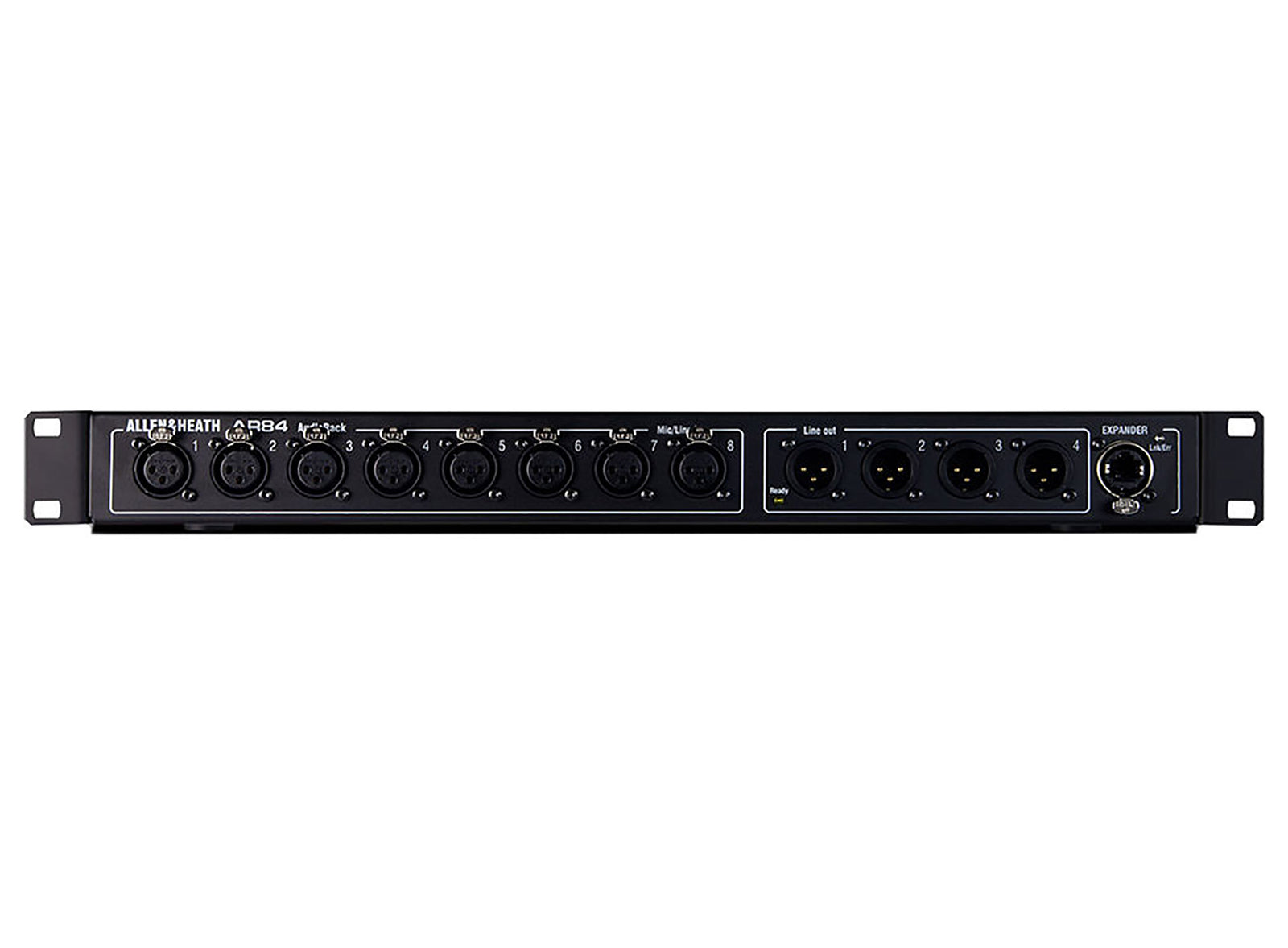 Allen & Heath AR84, 8x4 Expansion Rack for GLD and Qu Mixers - Black by ALLEN & HEATH