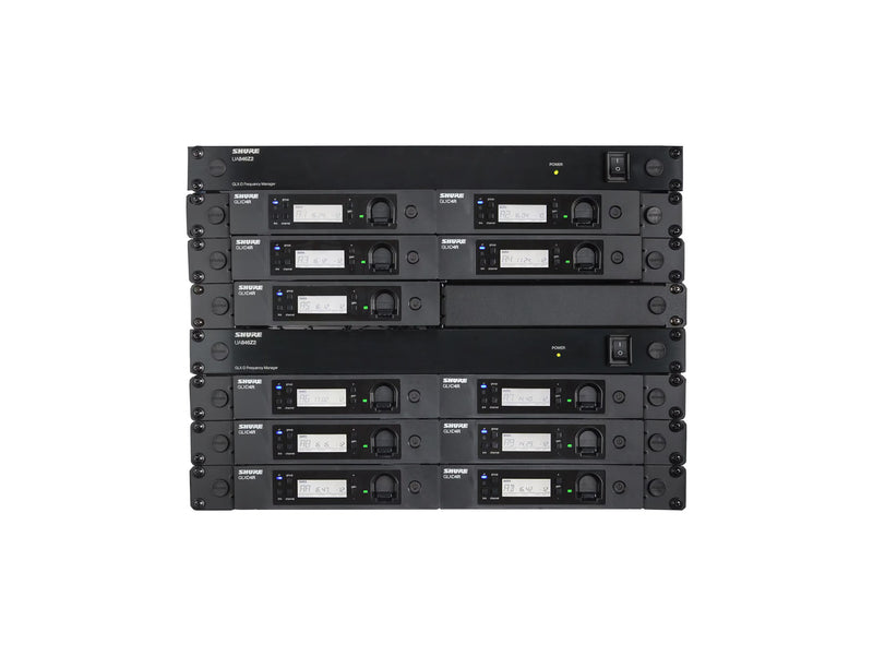 Shure GLXD4R-Z2 Rack Mount Receiver for GLX-D Advanced Digital Wireless Systems by Shure