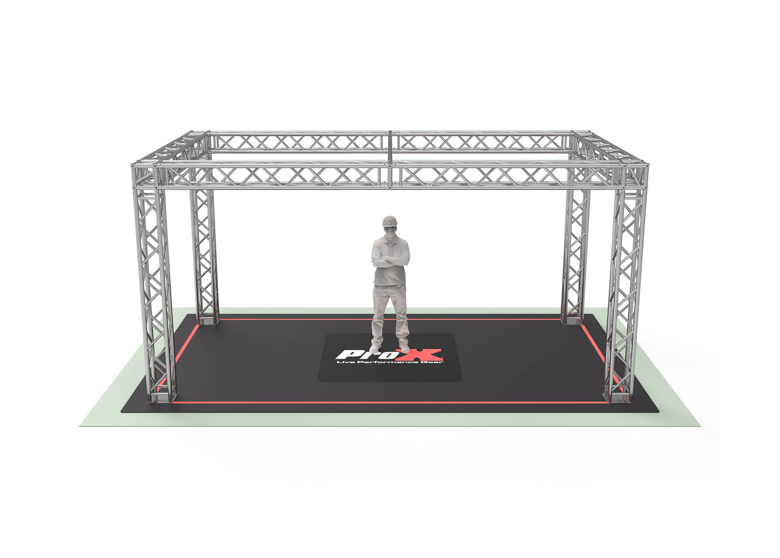 ProX XTP-18109-F32, Ultimate Truss System Package with F32 & F34 Truss Segments, Junction Blocks, Top Plates, and Connector Pack by ProX Cases