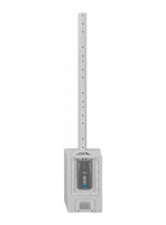 Open Box: DAS Audio ALTEA-DUO-20A-W, 3-Way Powered Portable Column System - White by DAS Audio
