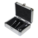 B-Stock Scratch & Dent: Odyssey KCC2PR2SL, KROM Series Silver PRO2 Case For Two Turntable Needle Cartridges by Odyssey