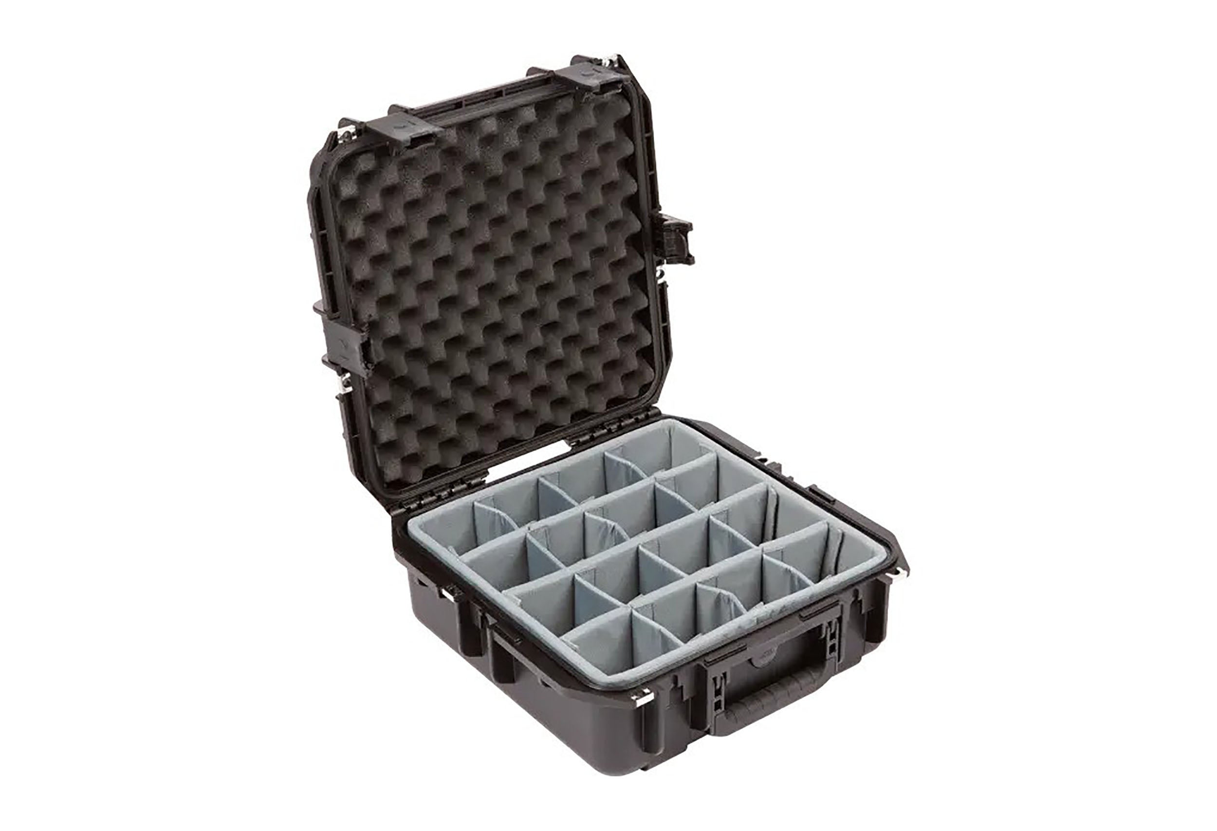 SKB Cases 3i-1515-6DT, iSeries Injection Molded Mil-Standard Utility Case with Think Tank Divider - Black by SKB Cases