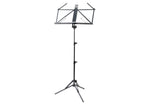 K&M 37855 Ruka Aluminum 3 Section Music Stand - Black by K&M