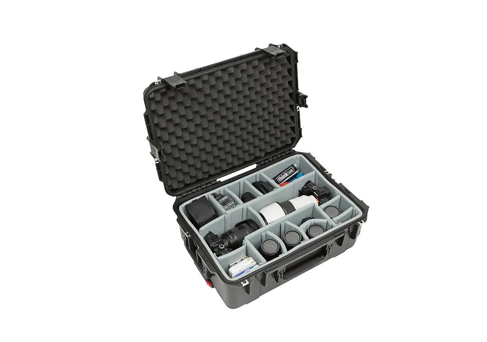 SKB Cases 3i-2215-8DT, iSeries Utility Case with Wheels and Think Tank Photo Dividers - Black by SKB Cases