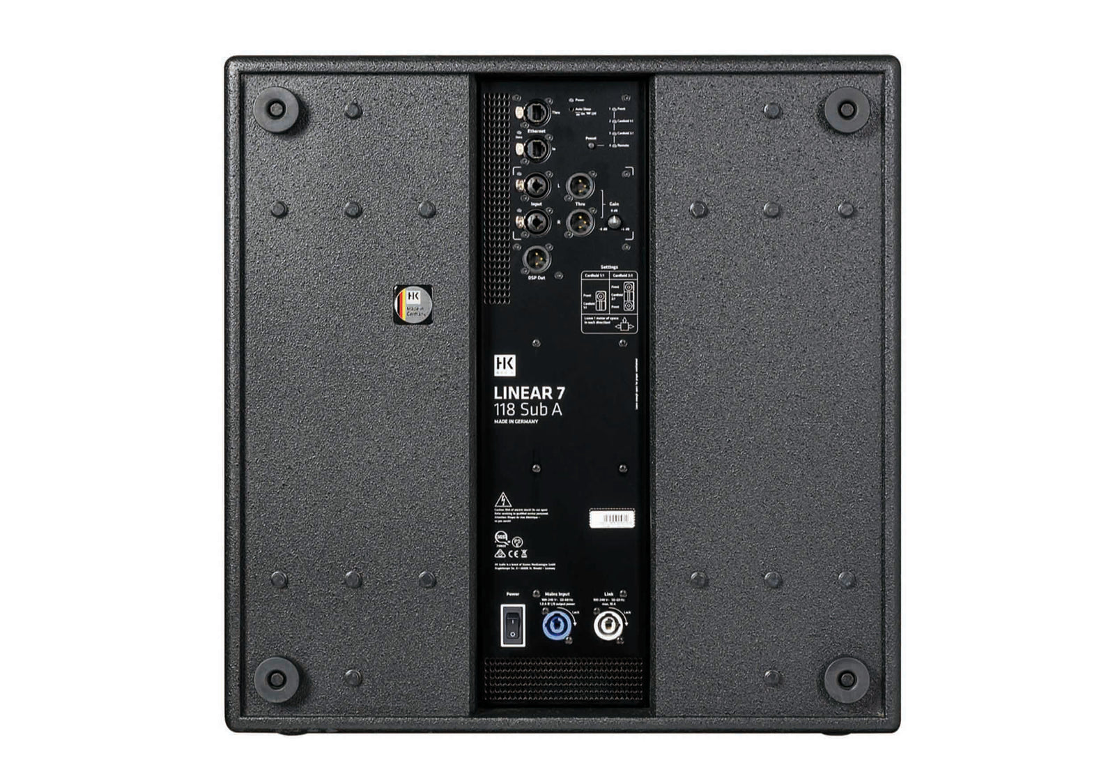 HK Audio LINEAR-7-118-SUB-A, 18" Active Subwoofer - 2000 Watt by HK Audio