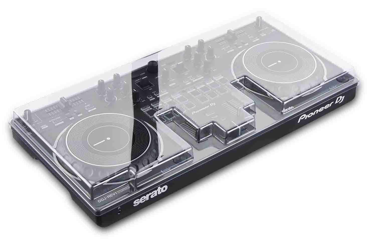 Pioneer DJ Controller Package with DDJ-REV1 Controller and Decksaver Cover by Pioneer DJ