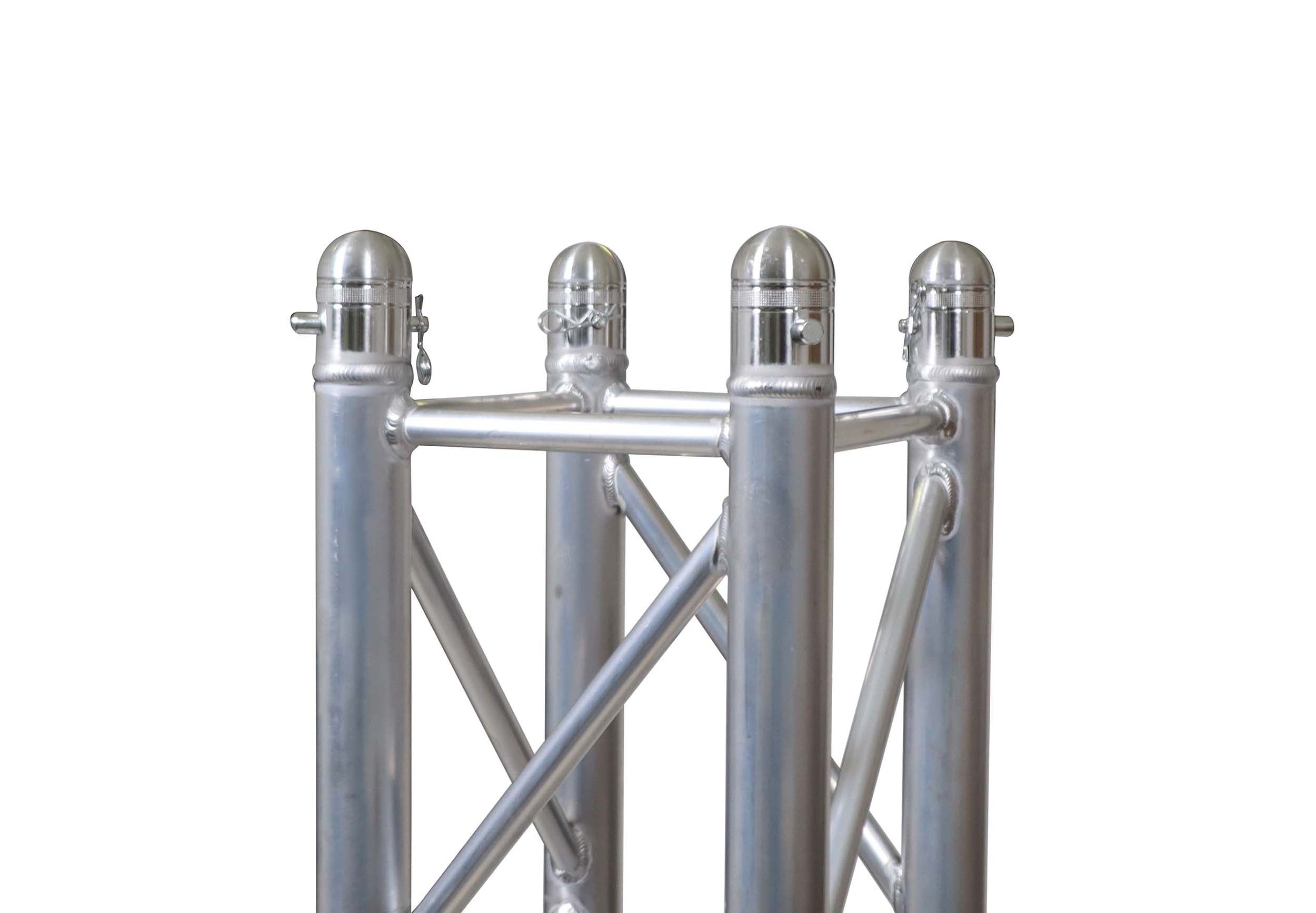ProX XT-ENDCAPX4 X24, DJ Package with 24 Decorative End Cap Plugs for Conical Truss Connections by ProX Cases