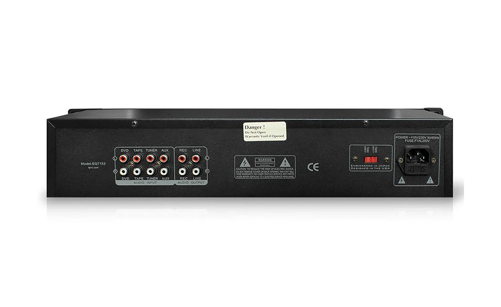 Technical Pro EQ5400 Professional Dual 10-Band Equalizer by Technical Pro