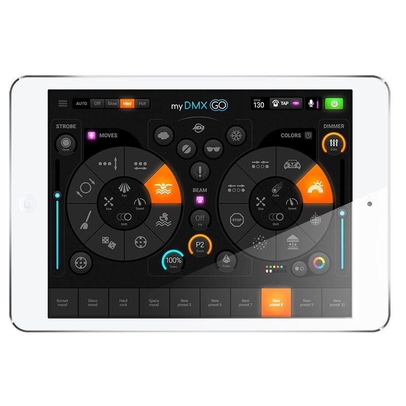 ADJ MYDMX GO, DMX Lighting Control System by ADJ