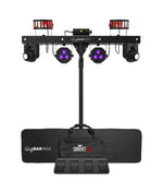 Pioneer DJ DDJ-FLX4 CLUB LIGHT Package 01 with DJ Controller, Speakers, Stands and Headphones by Pioneer DJ