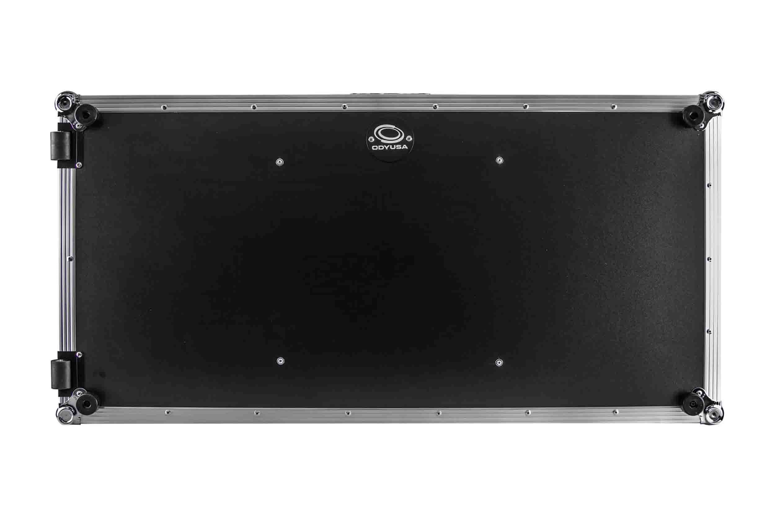 Odyssey FZGSP12CDJW2, Flight Coffin Case with Full Glide Platform for Universal 12″ Format DJ Mixer and Two Large Format Media Players