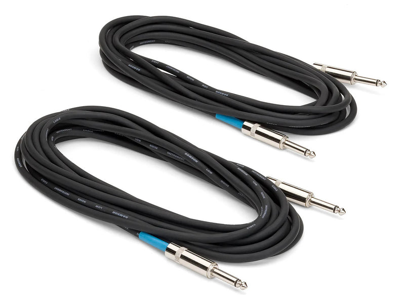 Samson IC20, Instrument Cable 2-Pack - 20 Ft by Samson