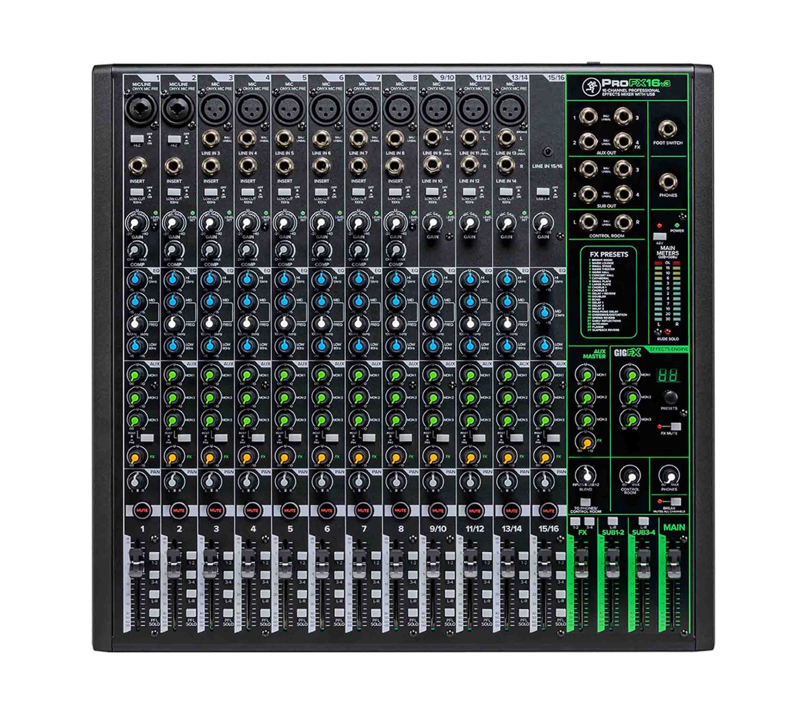 B-Stock: Mackie ProFX16v3 16-Channel Professional Effects Mixer with USB by Mackie