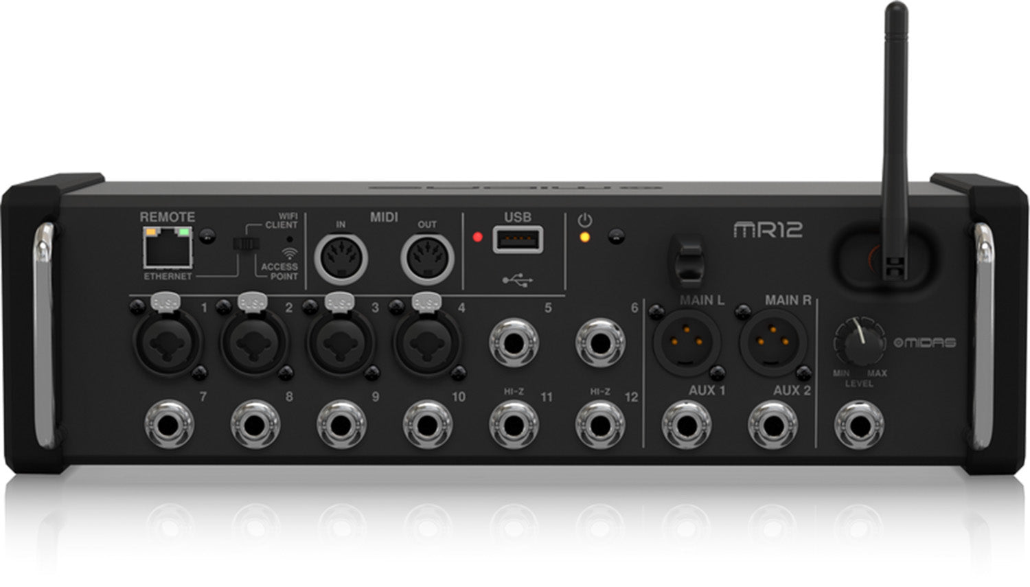 B-Stock: Midas MR12, 12 Input Digital Mixer for iPad/Android Tablets