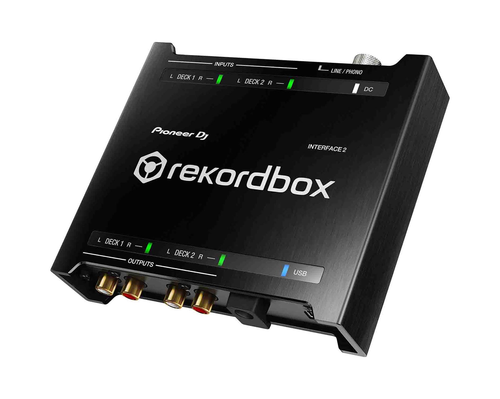 Pioneer DJ INTERFACE 2, 2-Channel Audio Interface for Rekordbox Dvs by Pioneer DJ