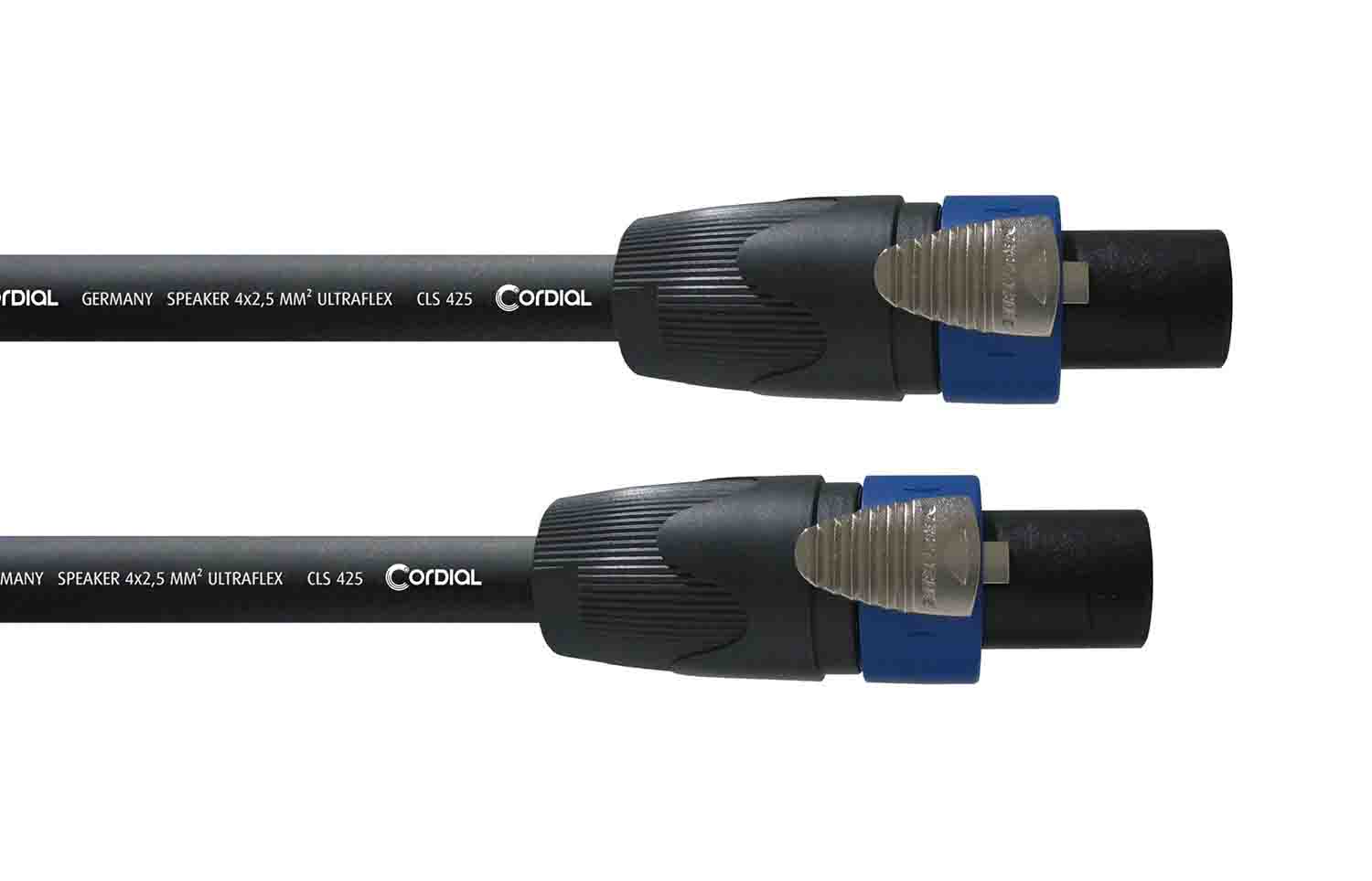 Cordial CPL LL 4, Ultra-Flexible 4 Pin Speaker Cable - Hollywood DJ
