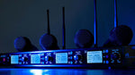 American Audio WM-419, 4-Channel Wireless UHF Handheld Microphone System by American Audio