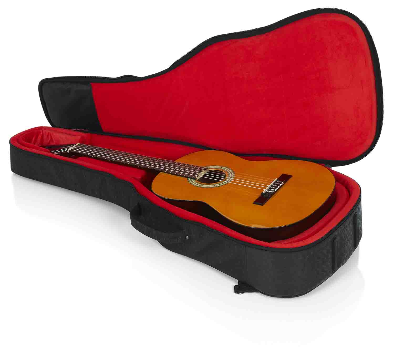 Gator Cases GT-RES00CLASS-BLK Transit Series Gig Bag for Resonator, 00, and Classical Acoustic Guitar - Charcoal by Gator Cases