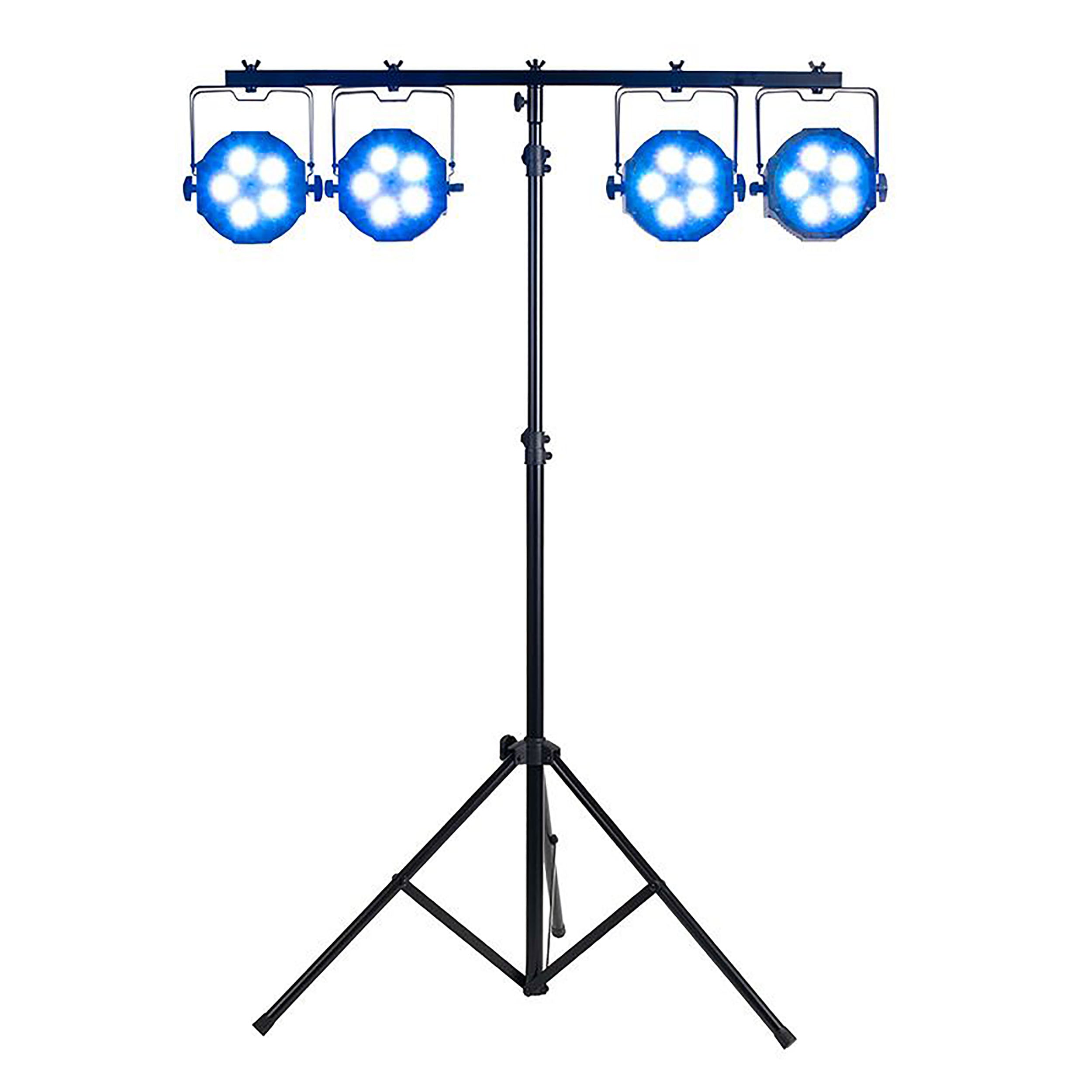 Accu Stand LTS6 AS, Aluminum T-Bar Tripod - 9 Ft by ADJ