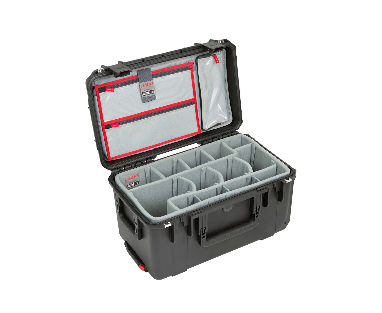 SKB Cases 3i-2011-10DL, iSeries Waterproof Case with Think Tank Photo Dividers and Lid Organizer - Black by SKB Cases