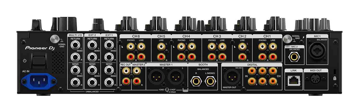 Open Box: Pioneer DJ DJM-V10 Creative Style 6-Channel Professional DJ Mixer